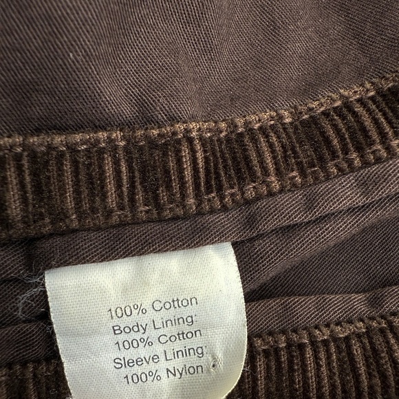 J Crew Mens Y2K Vintage Corduroy Blazer Brown L 100 Cotton Quiet Luxury Jacket - Picture 14 of 16